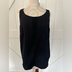 Large black tank top like new machine washable